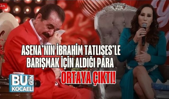 Asena’nın İbrahim Tatlıses’le Barışmak İçin Aldığı Para Ortaya Çıktı!