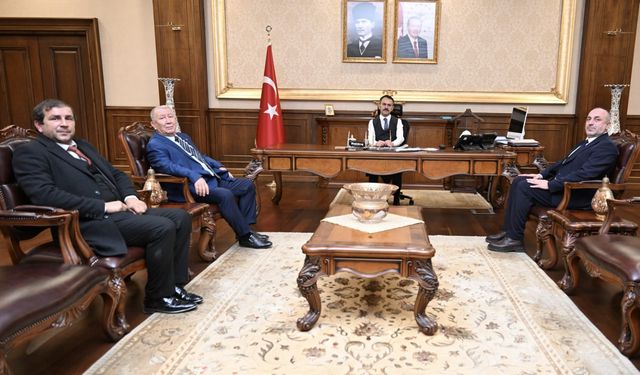 Vali Aktaş, Tekne ve Yatçılar Kooperatifi Heyetini Ağırladı