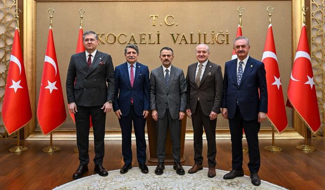 CHP KOCAELİ’DEN VALİ AKTAŞ’A ZİYARET