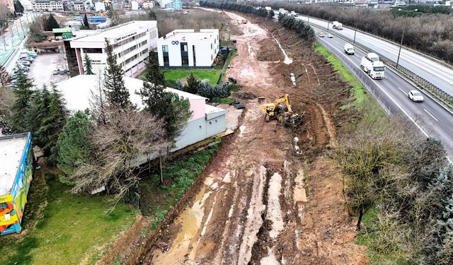 ALİKAHYA TEM BAĞLANTI YOLU PROJESİ’NDE YOĞUN ÇALIŞMA