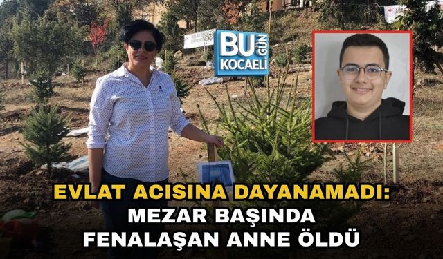 EVLAT ACISINA DAYANAMADI: MEZAR BAŞINDA FENALAŞAN ANNE ÖLDÜ