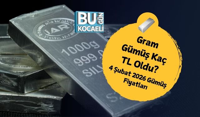 Gram Gümüş Kaç TL Oldu? 4 Şubat 2026 Gümüş Fiyatları