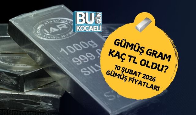 GÜMÜŞ GRAM KAÇ TL OLDU? 10 ŞUBAT 2026 GÜMÜŞ FİYATLARI