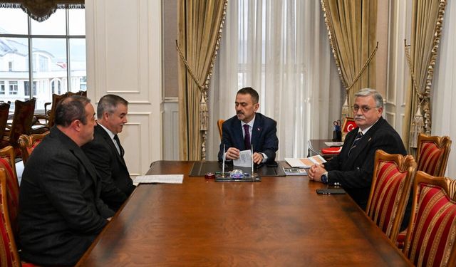 VALİ AKTAŞ’A MUHTARLARDAN ZİYARET