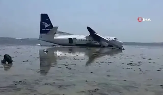 SOMALİ’DE YOLCU UÇAĞI DENİZE ACİL İNİŞ YAPTI: CAN KAYBI YOK