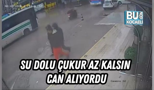 SU DOLU ÇUKUR AZ KALSIN CAN ALIYORDU