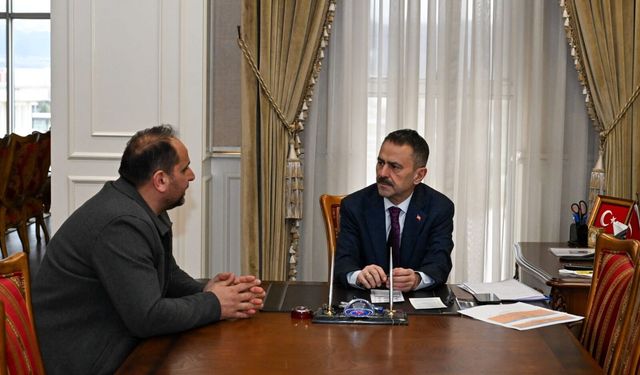 VALİ AKTAŞ VATANDAŞLARI MAKAMINDA KABUL ETTİ