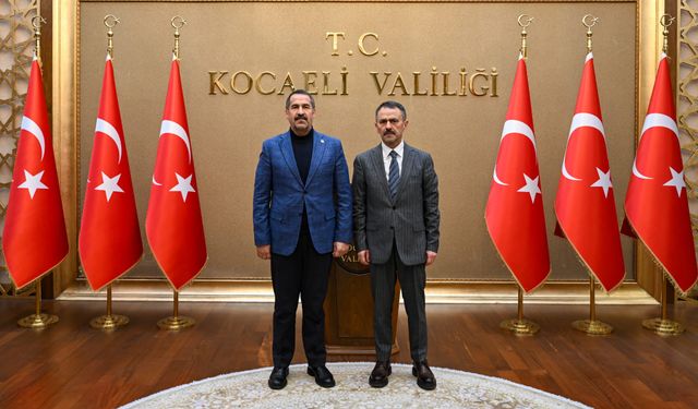 CEMİL YAMAN’DAN VALİ İLHAMİ AKTAŞ’A ZİYARET