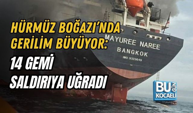 HÜRMÜZ BOĞAZI’NDA GERİLİM BÜYÜYOR: 14 GEMİ SALDIRIYA UĞRADI