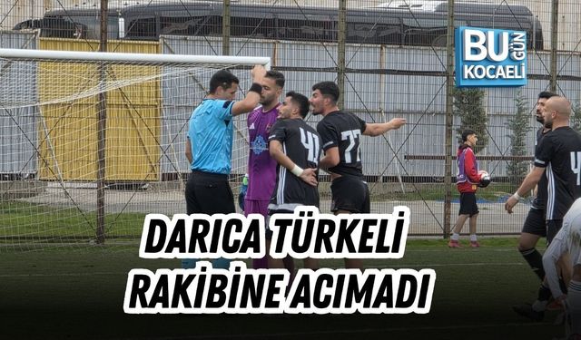 DARICA TÜRKELİ RAKİBİNE ACIMADI