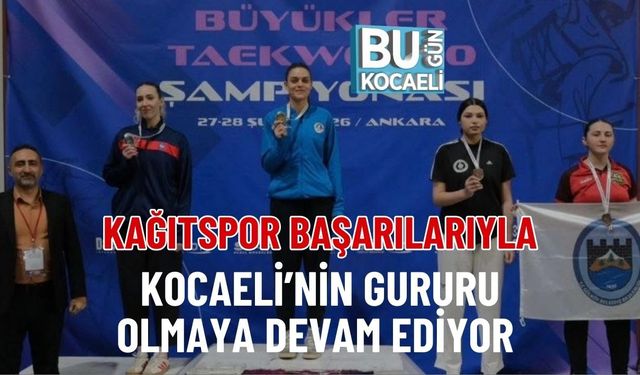 KAĞITSPOR BAŞARILARIYLA KOCAELİ’NİN GURURU OLMAYA DEVAM EDİYOR