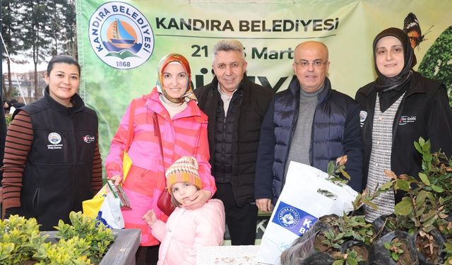KANDIRA BELEDİYESİ’NDEN ORMAN HAFTASI’NDA 600 FİDANLIK ANLAMLI ADIM