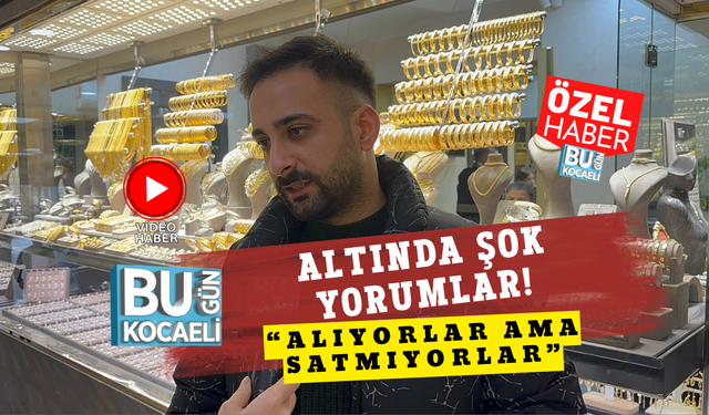 ALTINDA ŞOK YORUMLAR! “ALIYORLAR AMA SATMIYORLAR”