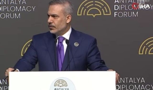 BAKAN FİDAN’DAN ANTALYA’DA NET MESAJ: “BİZ İSRAİL GİBİ DEĞİLİZ”
