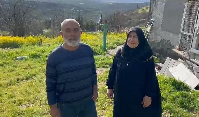 YANGINDA EVLERİNİ KAYBETMİŞLERDİ: AKTEKİN ÇİFTİ YENİ YUVALARINA KAVUŞTU
