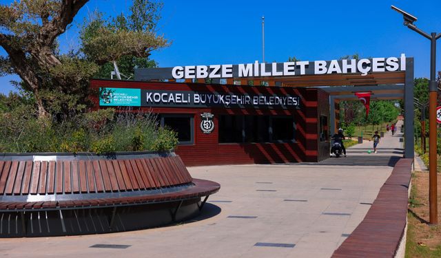 GEBZE MİLLET BAHÇESİ BAHARLA BİRLİKTE VATANDAŞLARIN GÖZDESİ OLDU