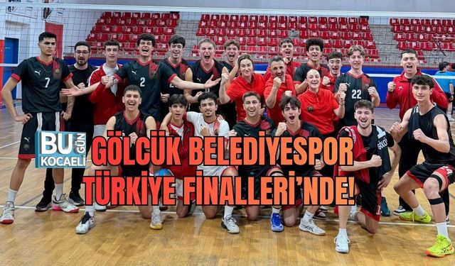 GÖLCÜK BELEDİYESPOR TÜRKİYE FİNALLERİ’NDE! RAKİPLERİNE SET VERMEDİLER