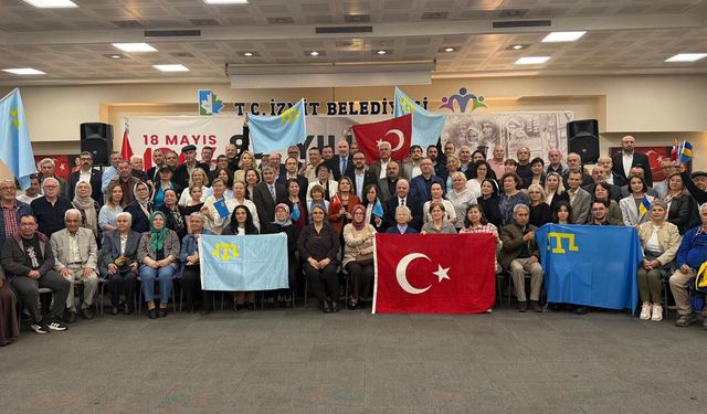 İZMİT’TE KIRIM TATAR SÜRGÜNÜ UNUTULMADI