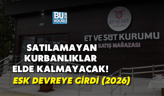 SATILAMAYAN KURBANLIKLAR ELDE KALMAYACAK! ESK DEVREYE GİRDİ (2026)
