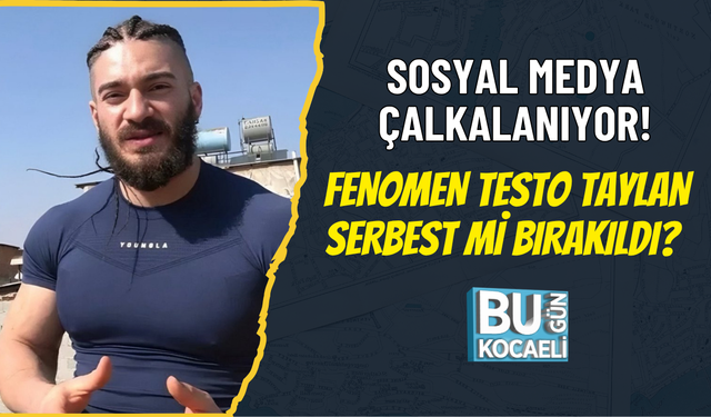 SOSYAL MEDYA ÇALKALANIYOR! FENOMEN TESTO TAYLAN SERBEST Mİ BIRAKILDI?
