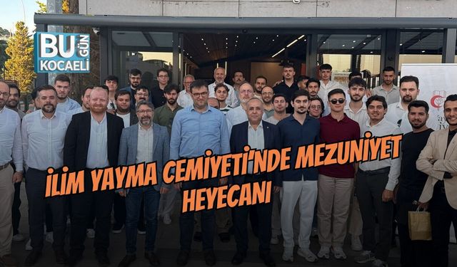 İLİM YAYMA CEMİYETİ’NDE MEZUNİYET HEYECANI: GENÇLER YENİ YOLCULUKLARINA UĞURLANDI