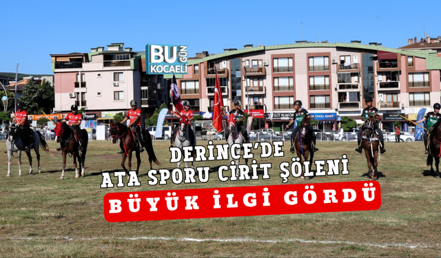 DERİNCE’DE ATA SPORU CİRİT ŞÖLENİ BÜYÜK İLGİ GÖRDÜ