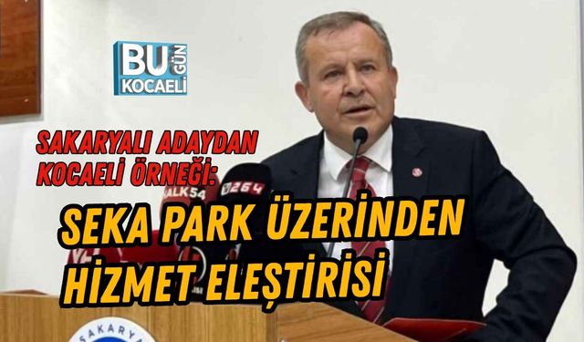 SAKARYALI ADAYDAN KOCAELİ ÖRNEĞİ: SEKA PARK ÜZERİNDEN HİZMET ELEŞTİRİSİ