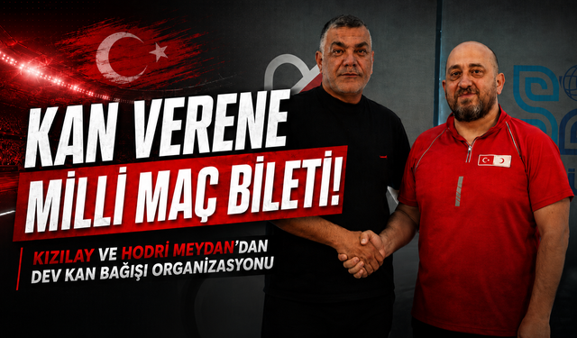 KIZILAY’DAN KAN VERENE MİLLİ MAÇ BİLETİ SÜRPRİZİ!
