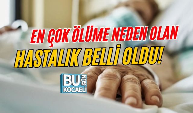 EN ÇOK ÖLÜME NEDEN OLAN HASTALIK BELLİ OLDU!