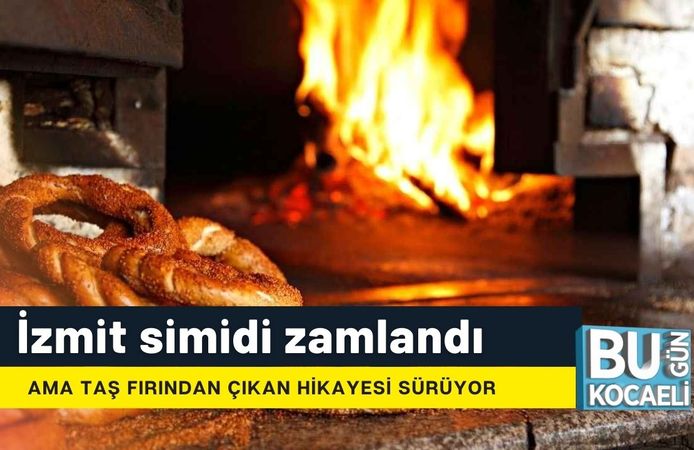 İzmit simidi zamlandı ama taş fırından çıkan hikayesi sürüyor