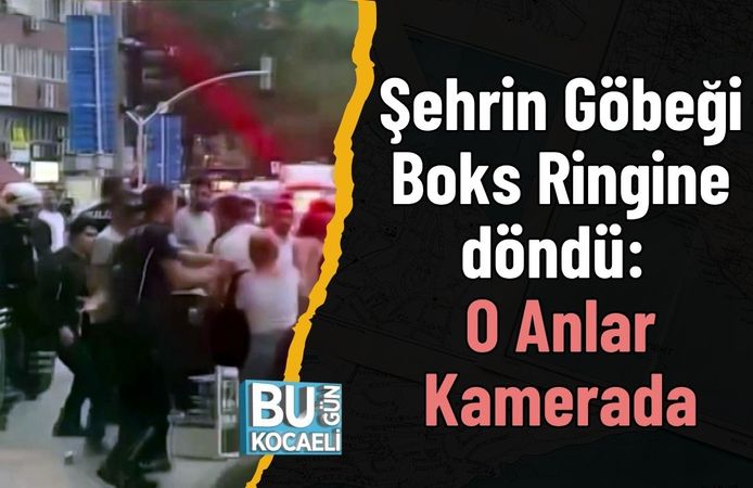Şehrin Göbeği Boks Ringine döndü: O Anlar Kamerada