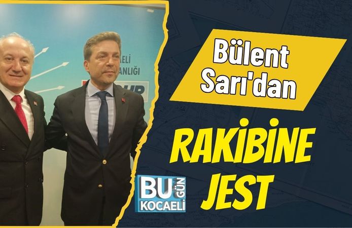 Bülent Sarı'dan Rakibine Jest