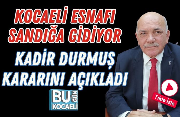 Kocaeli Esnafı Sandığa Gidiyor
