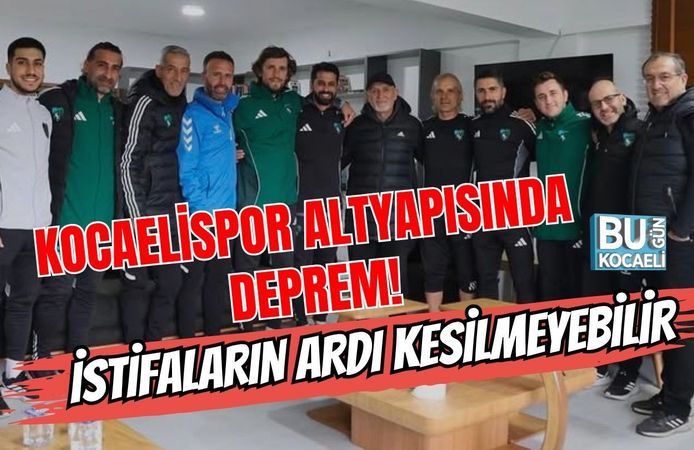 KOCAELİSPOR ALTYAPISINDA DEPREM! İSTİFALARIN ARDI KESİLMEYEBİLİR