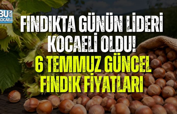 FINDIKTA GÜNÜN LİDERİ KOCAELİ OLDU! 6 TEMMUZ GÜNCEL FINDIK FİYATLARI