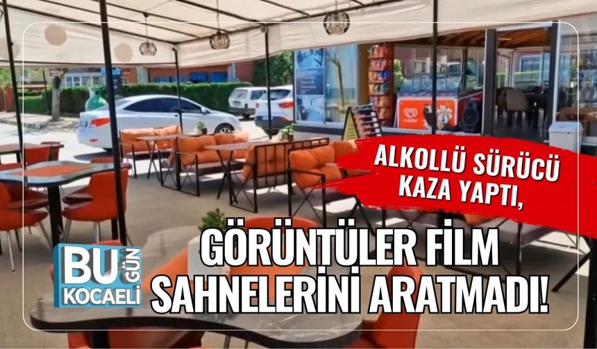 Alkollü Sürücü Kaza Yaptı, Görüntüler Film Sahnelerini Aratmadı!