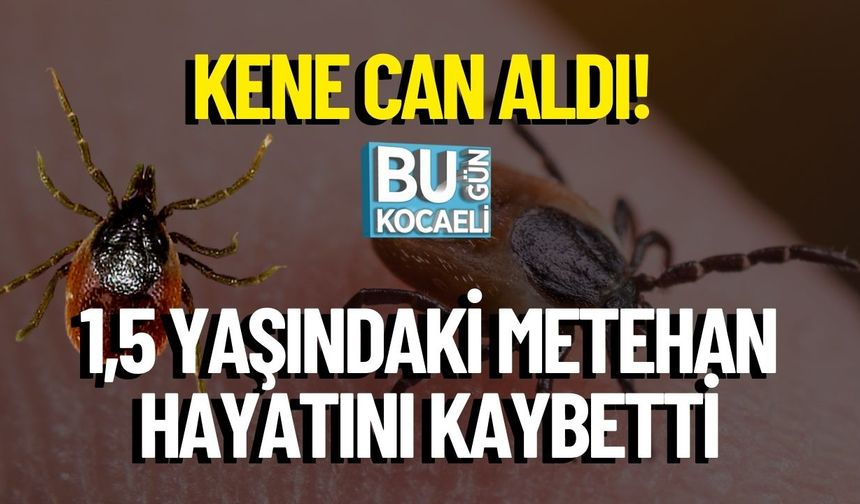 Kene Can Aldı! 1,5 Yaşındaki Metehan Hayatını Kaybetti