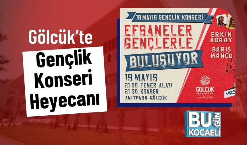 Gölcük’te Gençlik Konseri Heyecanı