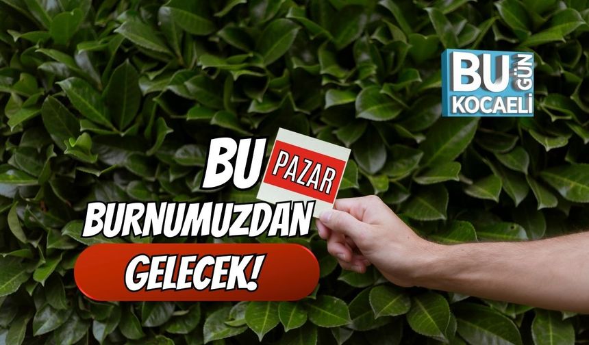 Bu Pazar Burnumuzdan Gelecek!
