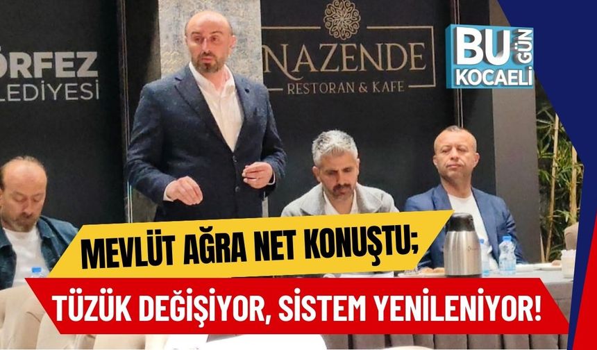 Mevlüt Ağra Net Konuştu; Tüzük Değişiyor, Sistem Yenileniyor!