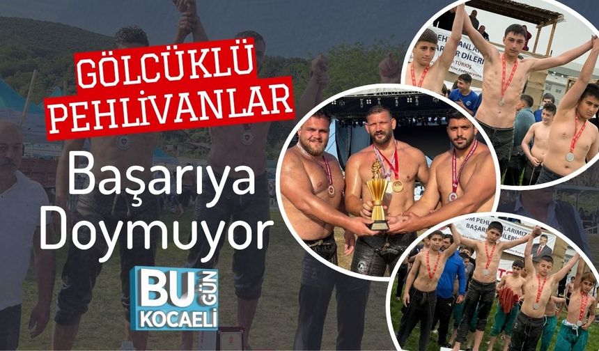 Gölcüklü Pehlivanlar Başarıya Doymuyor