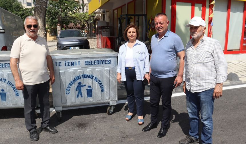 Yenişehir’de Çöp Konteynerleri Yenilendi