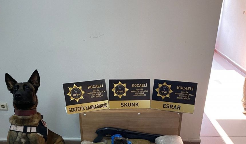 Karamürsel’de 9 Bin 900 Ecstasy Hap Ele Geçirildi