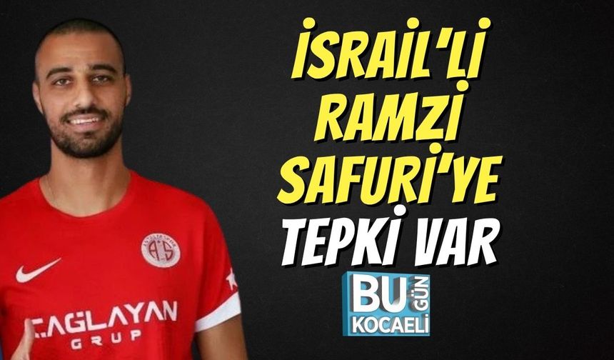 İsrail’li Ramzi Safuri’ye Tepki Var