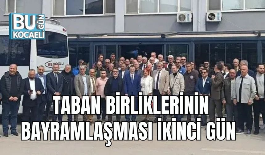 Taban Birliklerinin Bayramlaşması İkinci Gün