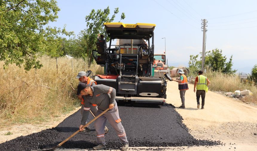 İzmit Belediyesi’nden Erenler ve Kabaoğlu’na Yeni Yol Yatırımı