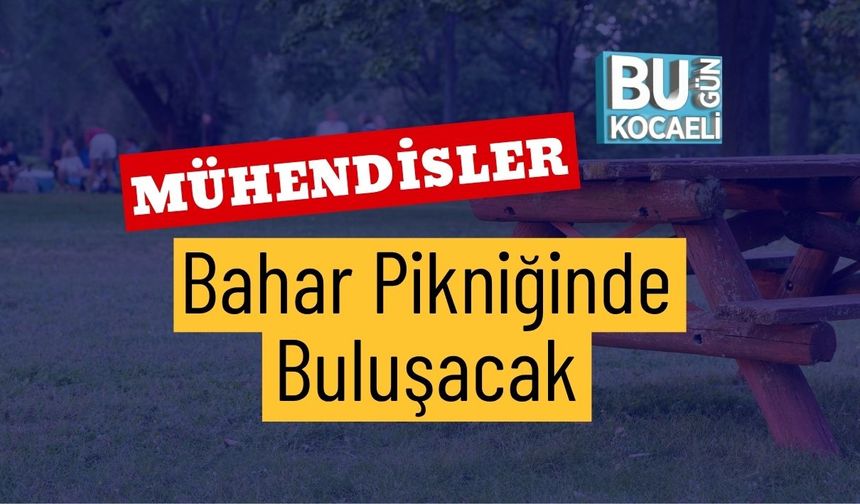Mühendisler Bahar Pikniğinde Buluşacak
