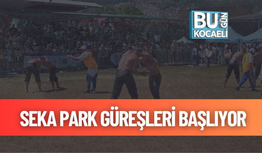 Seka Park Güreşleri Başlıyor