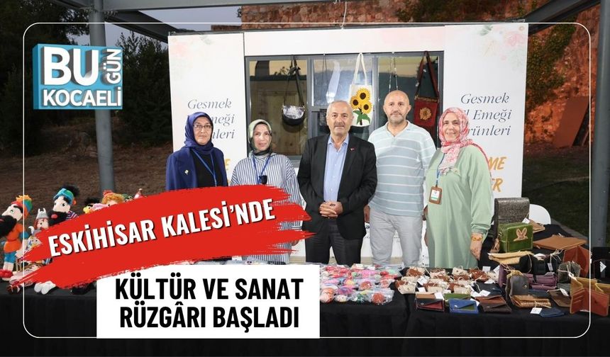 Eskihisar Kalesi’nde Kültür ve Sanat Rüzgârı Başladı