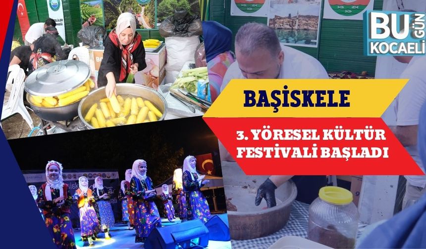 Başiskele 3. Yöresel Kültür Festivali Başladı